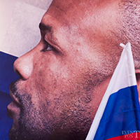 Рой Джонс мл. и Энцо Маккаринелли - церемония взвешивания