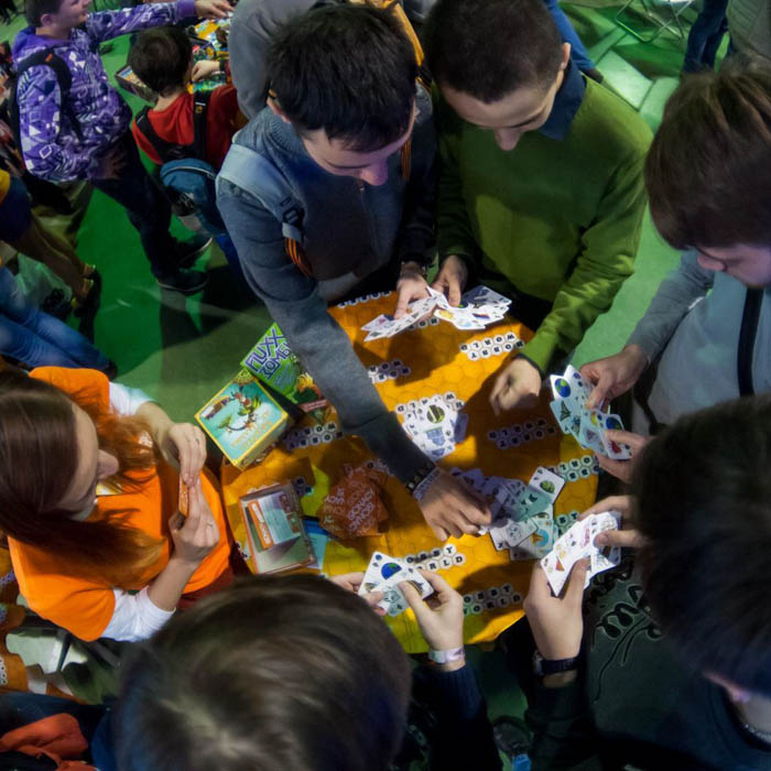 Посетители фестиваля и игры фото