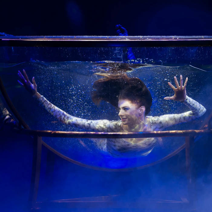 Человек-амфибия. Театрально-цирковое шоу фото видео отчёт