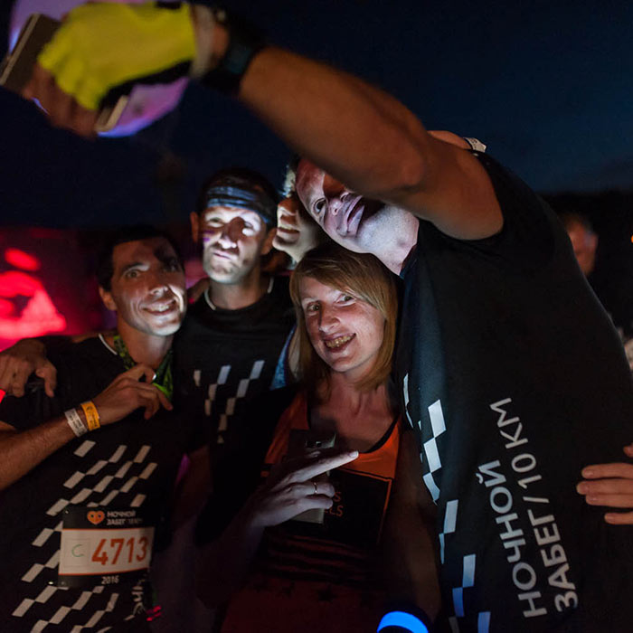 Ночной забег 2016 фото