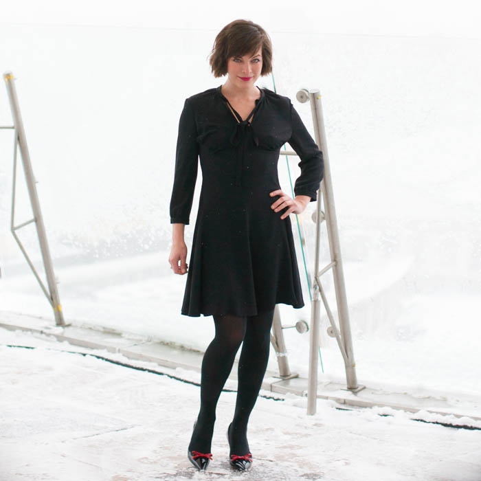 Милла Йовович и Пол Андерсон - фотоколл фото